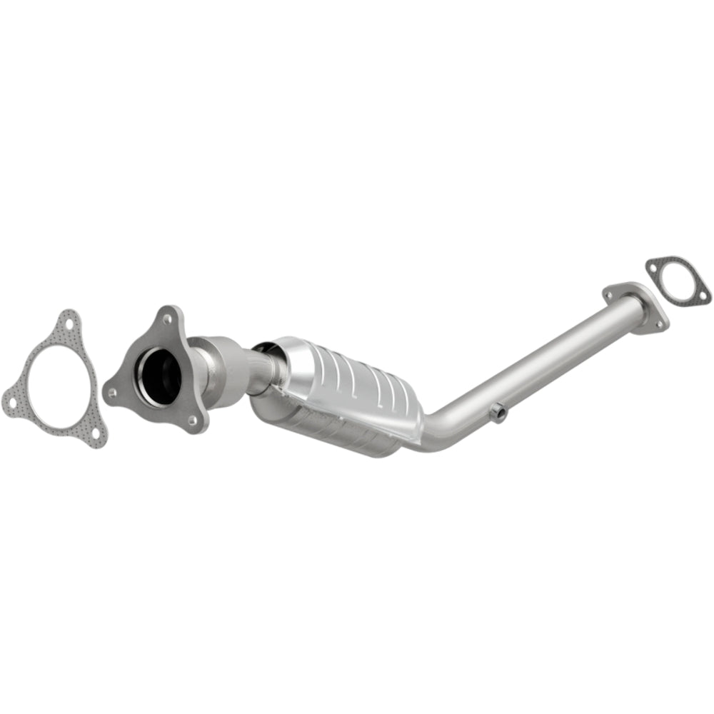 MagnaFlow direct-fit catalytic converter fits 2006-2007 Chevrolet HHR, Chevrolet Cobalt, and additional vehicles. Avoid potential exhaust leaks by using the included gaskets to get