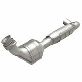 MagnaFlow direct-fit catalytic converter fits 2004-2008 Ford F-150 5.4L and 2006-2008 Lincoln Mark LT 5.4L driver side stainless steel CARB compliant OBDII 49705