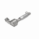 MagnaFlow direct-fit catalytic converter fits 2004-2008 Ford F-150 5.4L and 2006-2008 Lincoln Mark LT 5.4L driver side stainless steel CARB compliant OBDII 49705