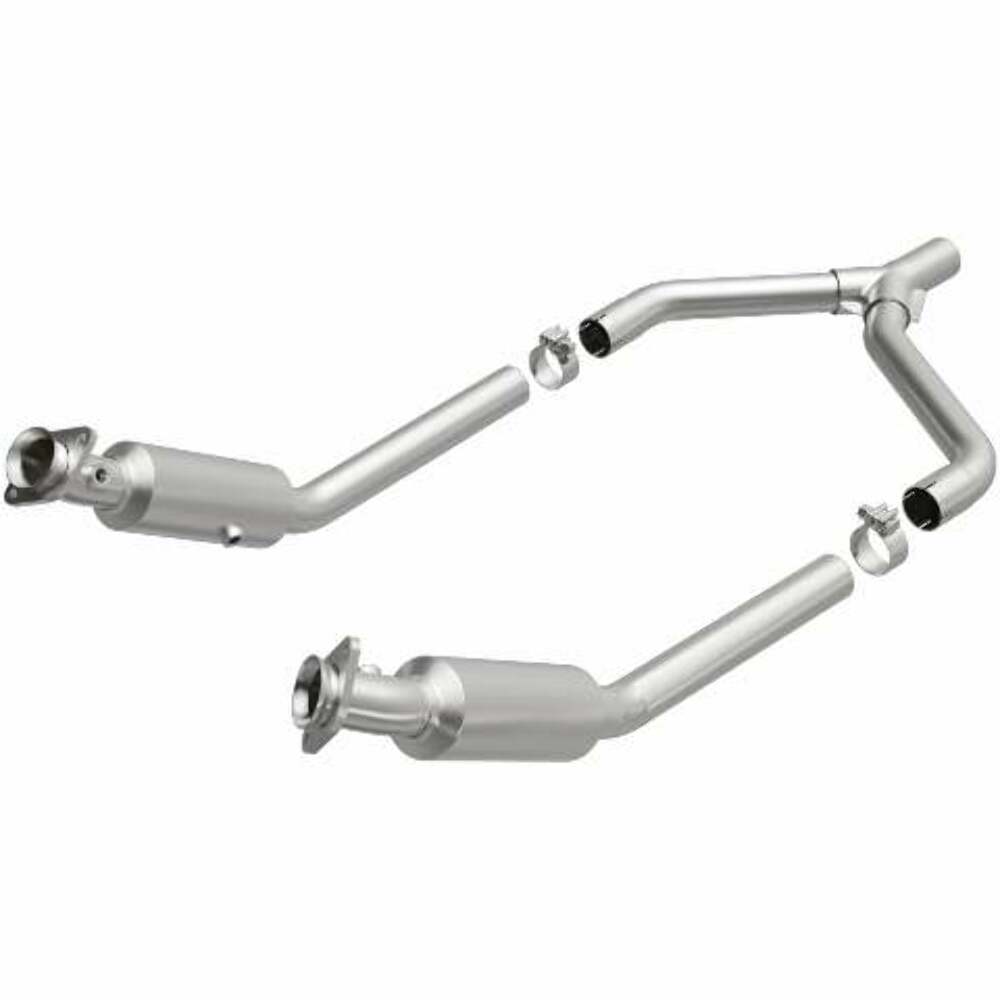 MagnaFlow direct-fit catalytic converter for 2005-2010 Ford Mustang 4.0L stainless steel CARB compliant OBDII 49533