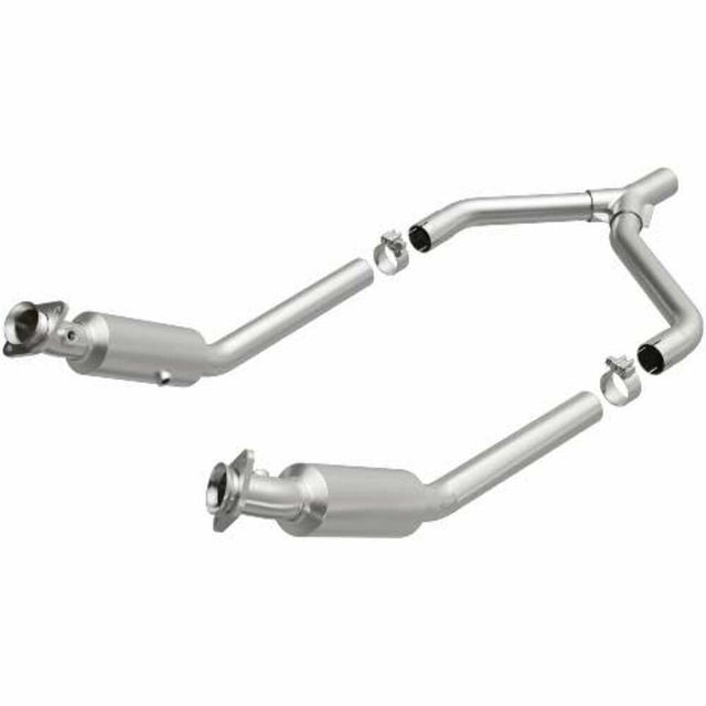 MagnaFlow direct-fit catalytic converter for 2005-2010 Ford Mustang 4.0L stainless steel CARB compliant OBDII 49533