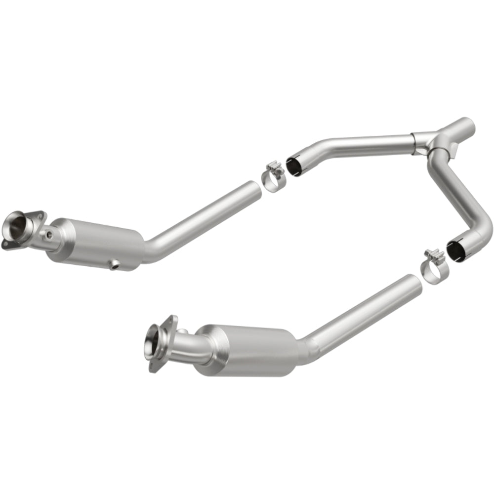 MagnaFlow direct-fit catalytic converter for 2005-2010 Ford Mustang 4.0L stainless steel CARB compliant OBDII 49533