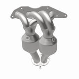 MagnaFlow direct-fit catalytic converter fits 2004-2012 Mitsubishi Galant and 2006-2012 Mitsubishi Eclipse. Hardware is included to eliminate the hassle of working with corroded fa