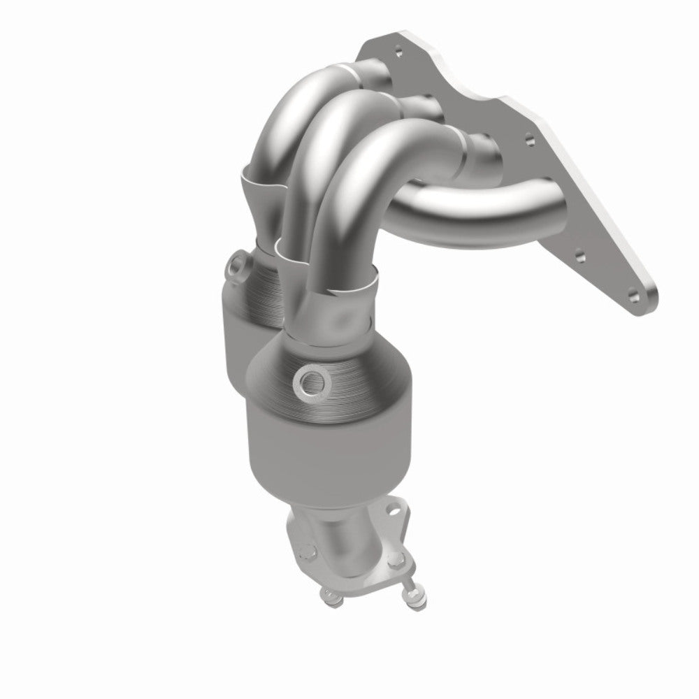 MagnaFlow direct-fit catalytic converter fits 2004-2012 Mitsubishi Galant and 2006-2012 Mitsubishi Eclipse. Hardware is included to eliminate the hassle of working with corroded fa