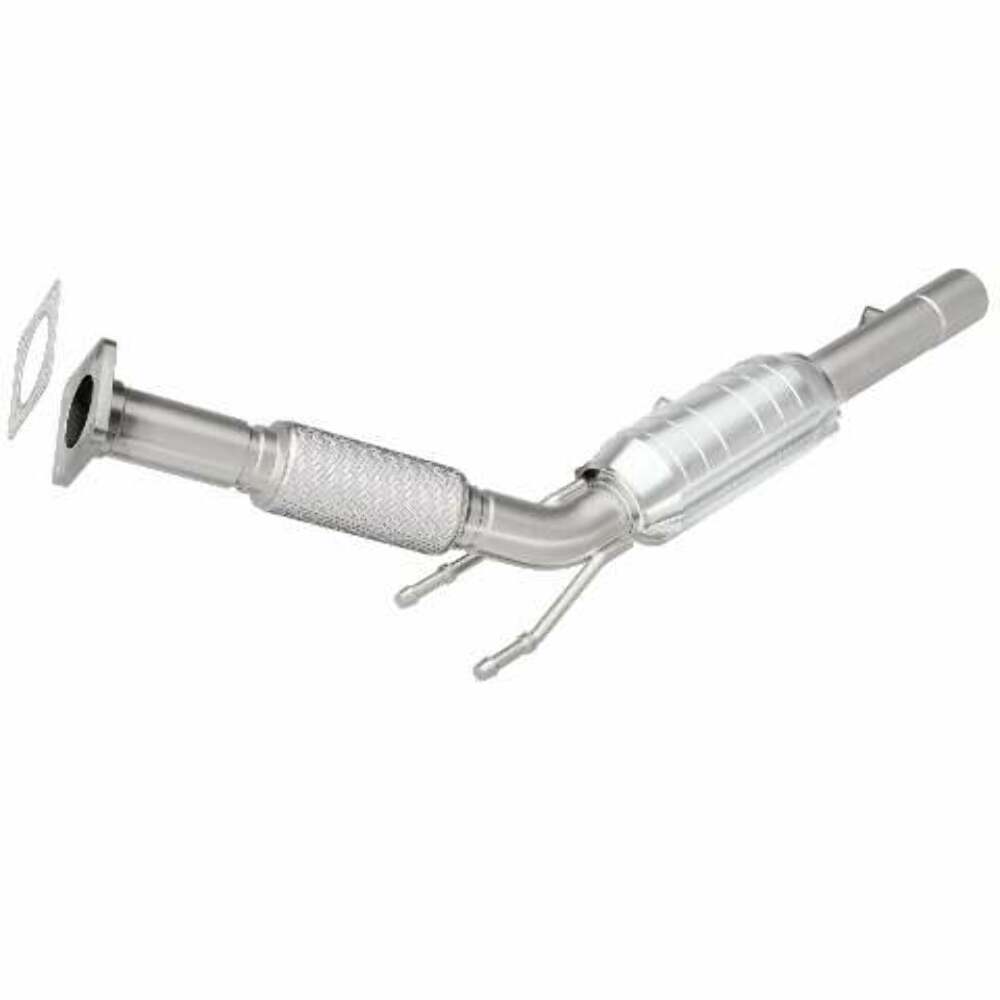 MagnaFlow direct-fit catalytic converter for 2006-2008 VW 2.5L stainless steel CARB compliant 49990