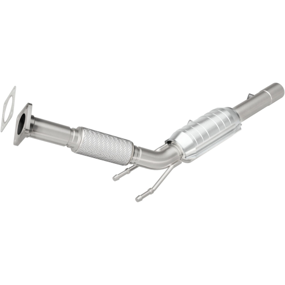 MagnaFlow direct-fit catalytic converter for 2006-2008 VW 2.5L stainless steel CARB compliant 49990