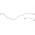 t 06-09 Dodge Ram 1500/2500 Rear Axle Brake Line Kit Steel WRA0353OM Fine Lines
