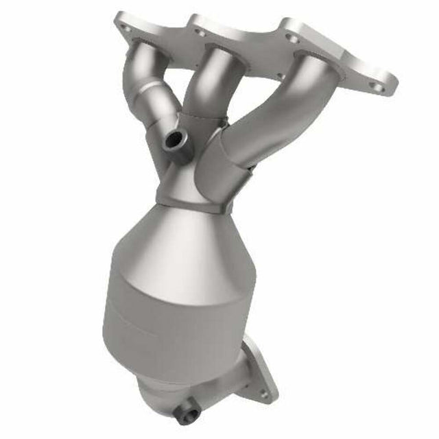 MagnaFlow direct-fit catalytic converter fits 2006-2011 Mitsubishi Endeavor, 2006-2012 Mitsubishi Eclipse, and additional vehicles. Avoid potential exhaust leaks by using the inclu