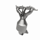 MagnaFlow direct-fit catalytic converter fits 2006-2011 Mitsubishi Endeavor, 2006-2012 Mitsubishi Eclipse, and more, this and 2006-2009 Eclipse 3.8 ft manf O 3.8 inch inlet/outlet 