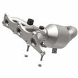 MagnaFlow direct-fit catalytic converter fits 2006-2012 Mitsubishi Eclipse and 2004-2009 Mitsubishi Galant and 2006-2009 Eclipse 3.8 rr manf O 3.8 inch inlet/outlet stainless steel