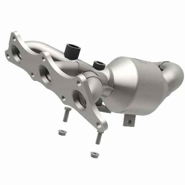 MagnaFlow direct-fit catalytic converter fits 2006-2012 Mitsubishi Eclipse and 2004-2009 Mitsubishi Galant and 2006-2009 Eclipse 3.8 rr manf O 3.8 inch inlet/outlet stainless steel
