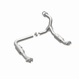 MagnaFlow direct-fit catalytic converter fits 2006-2010 Ford Explorer, 2007-2010 Ford Explorer Sport Trac, and additional vehicles and 2006-2009 Expl/Mtnr 4.6L stainless steel CARB