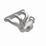 MagnaFlow direct-fit catalytic converter fits 2006-2009 Porsche Cayman passenger side passenger side stainless steel CARB compliant 49931