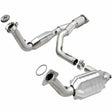 MagnaFlow direct-fit catalytic converter fits 2006-2009 Chevrolet Trailblazer, 2007-2009 GMC Envoy, and additional vehicles and 2006-2009 TB/Envoy 5.3/6.0 5.3 inch inlet/outlet sta