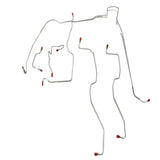 Front Brake Line Kit for 2013 06-10 Ford Explorer stainless steel