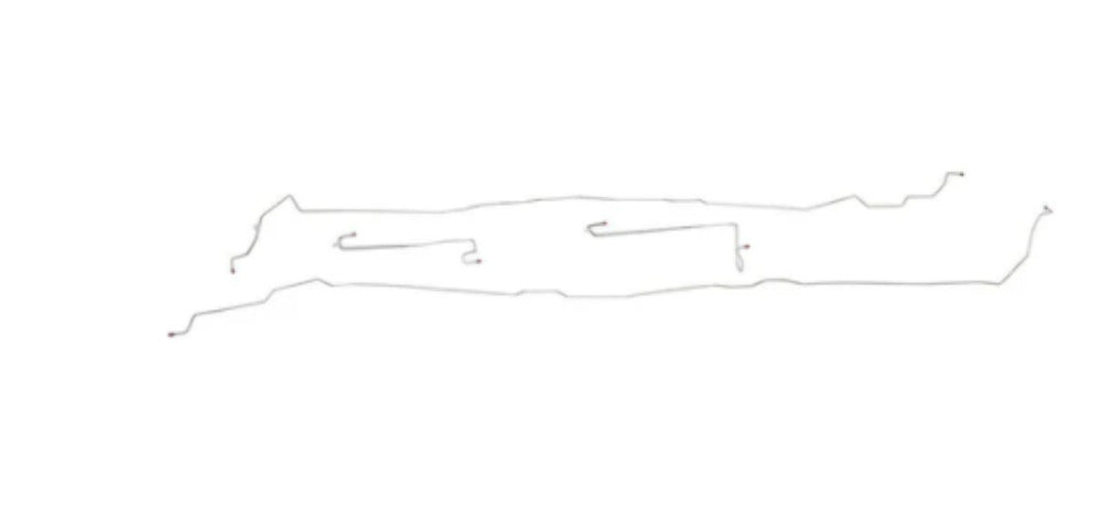 t 06-10 Ford Explorer Intermediate Brake Line Kit Stainless Steel Fine Lines