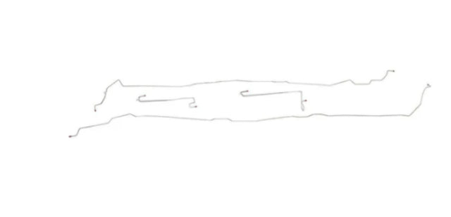 t 06-10 Ford Explorer Intermediate Brake Line Kit Stainless Steel Fine Lines