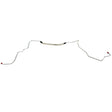 t 06-10 Ford Explorer Rear Axle Brake Line Kit Stainless Steel - TRA0641SS Fine Lines