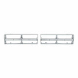 Fits 1972 Ford F-Series Trucks; Ford F-Series Grille Inserts - Chrome 06-400
