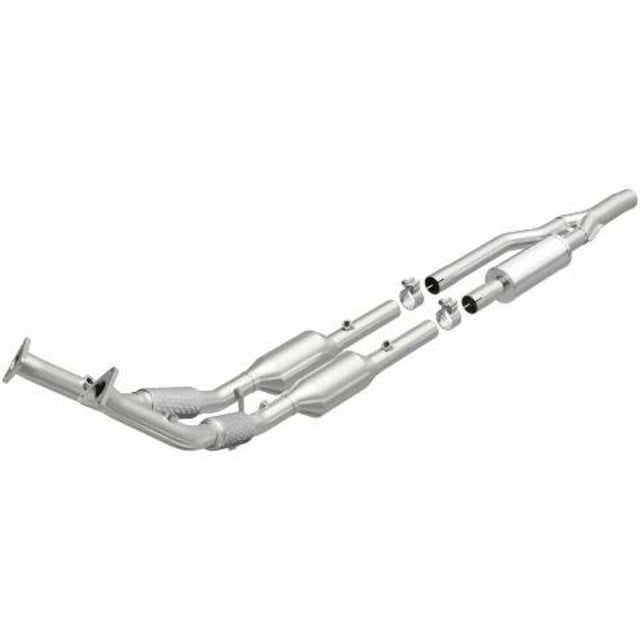 MagnaFlow direct-fit catalytic converter fits 06- Audi A3 Quattro 3.2L stainless steel CARB compliant 49873