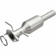 MagnaFlow direct-fit catalytic converter fits 06 Ford Focus ZX3 2.0/2.3L 2 inch inlet/outlet stainless steel Federal EPA compliant OBDII 23972