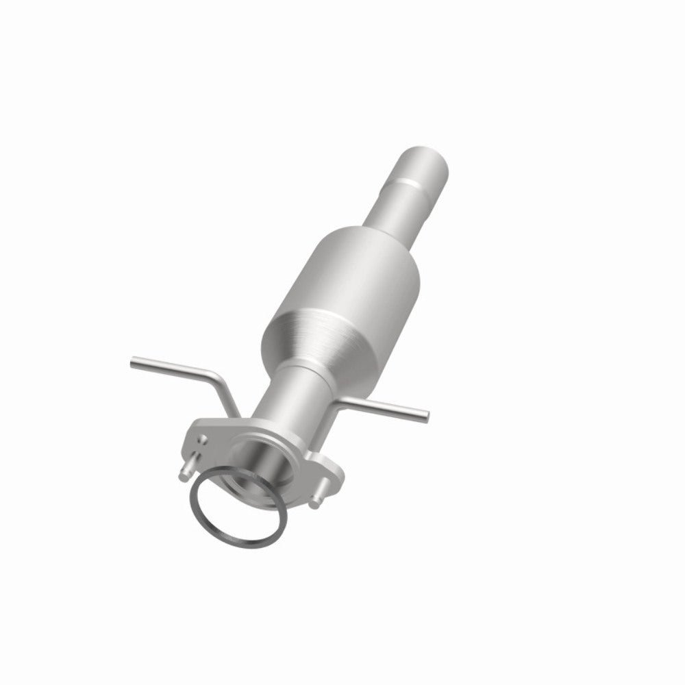 MagnaFlow direct-fit catalytic converter fits 06 Ford Focus ZX3 2.0/2.3L 2 inch inlet/outlet stainless steel Federal EPA compliant OBDII 23972