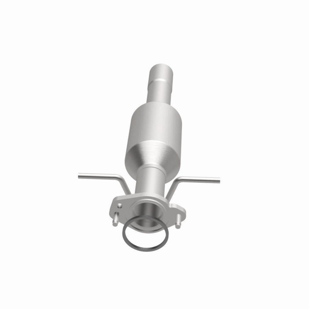 MagnaFlow direct-fit catalytic converter fits 06 Ford Focus ZX3 2.0/2.3L 2 inch inlet/outlet stainless steel Federal EPA compliant OBDII 23972