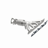 MagnaFlow direct-fit catalytic converter fits 2004-2010 Chevrolet Malibu, 2006-2010 Pontiac G6, and more, this and 06 Pontiac G6 2.4L stainless steel Federal EPA compliant OBDII 50