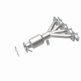 MagnaFlow direct-fit catalytic converter fits 2004-2010 Chevrolet Malibu, 2006-2010 Pontiac G6, and more, this and 06 Pontiac G6 2.4L stainless steel Federal EPA compliant OBDII 50