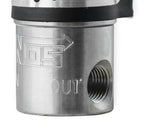 NOS single fogger EFI wet nitrous system for GM Ford and Mopar -4AN 10 lb stainless steel black plate 2493