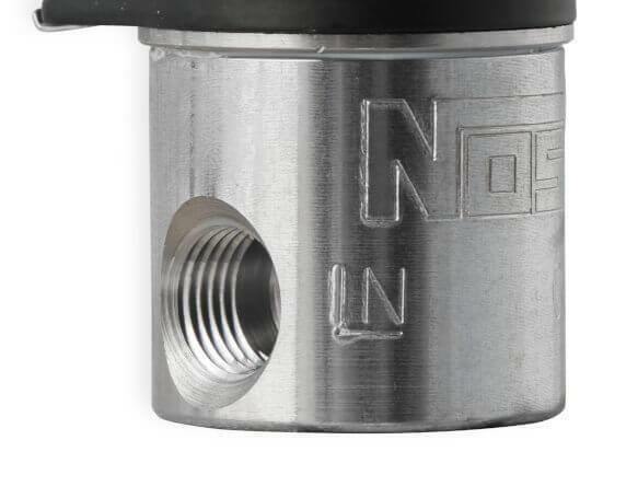 NOS single fogger wet nitrous system - Ford - 06017BNOS -4AN 10 lb stainless steel black plate 2493