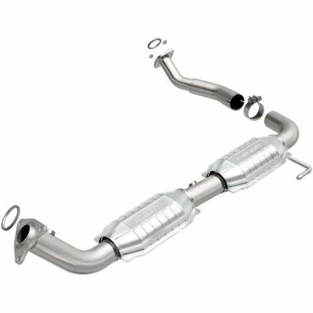 MagnaFlow direct-fit catalytic converter for 2007-2012 Toyota Tundra 4.7L driver side stainless steel CARB compliant 49625