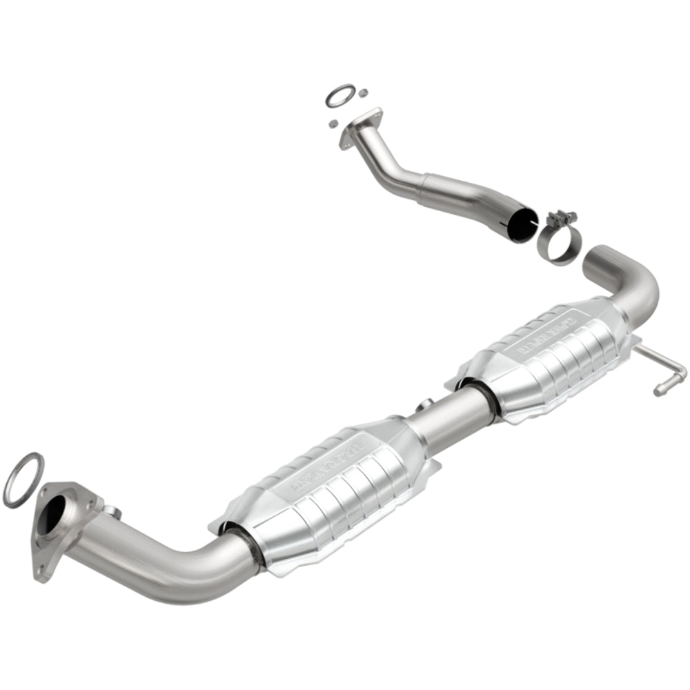 MagnaFlow direct-fit catalytic converter for 2007-2012 Toyota Tundra 4.7L driver side stainless steel CARB compliant 49625
