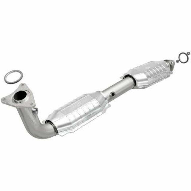 MagnaFlow direct-fit catalytic converter for 2007-2013 Toyota Tundra 4.7L passenger side stainless steel CARB compliant OBDII 49626