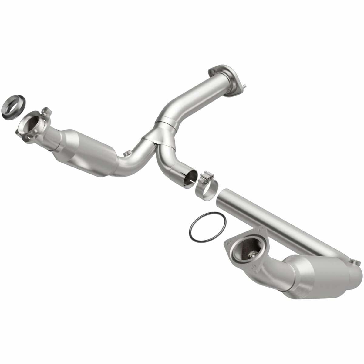 MagnaFlow direct-fit catalytic converter for 2007-2009 Chevy Silverado 1500 stainless steel CARB compliant 5451194