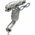 MagnaFlow direct-fit catalytic converter for 2007-2008 Chrysler 3.5L stainless steel CARB compliant OBDII 51394