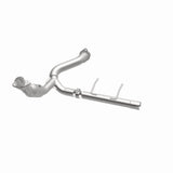 MagnaFlow direct-fit catalytic converter fits 2007-2008 Ford Expedition and Lincoln Navigator. Hardware is included to eliminate the hassle of working with corroded factory parts. 