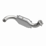 MagnaFlow direct-fit catalytic converter fits 2007-2008 Ford Expedition 5.4L and 2007-2008 Lincoln Navigator 5.4L driver side stainless steel CARB compliant OBDII 49498