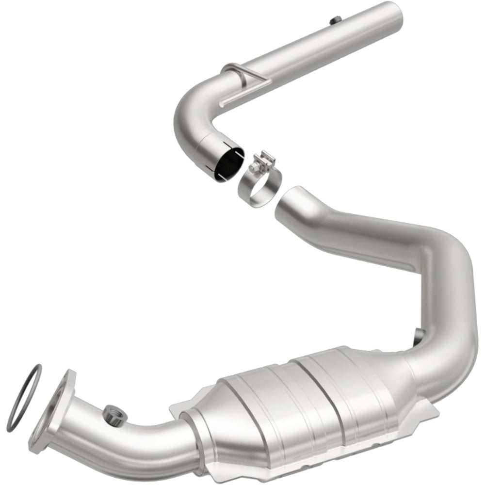MagnaFlow direct-fit catalytic converter fits 2006-2010 Chevrolet Express 3500, 2006-2009 Chevrolet Express 2500, and additional vehicles and 2007-2008 Express 2500 4.8L driver sid