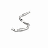 MagnaFlow direct-fit catalytic converter fits 2006-2010 Chevrolet Express 3500, 2006-2009 Chevrolet Express 2500, and additional vehicles and 2007-2008 Express 2500 4.8L driver sid