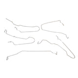 Front Brake Line Kit for 2007-2008 Chevy Silverado 1500 4WD drum brakes steel