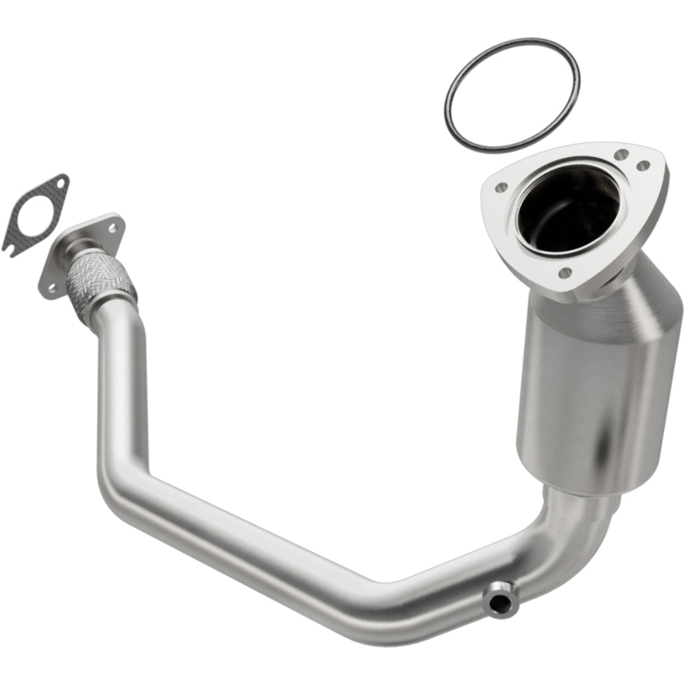 MagnaFlow direct-fit catalytic converter fits 2006-2009 Pontiac G6, 2007-2008 Saturn Aura, and additional vehicles. Avoid potential exhaust leaks by using the included gaskets to g