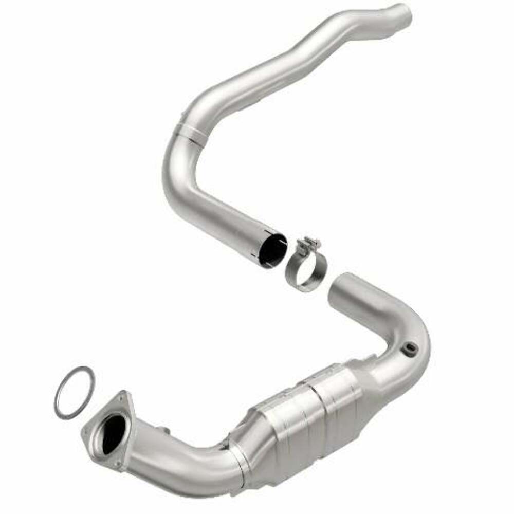 MagnaFlow direct-fit catalytic converter fits 2007-2008 Chevrolet Suburban 2500 and GMC Yukon XL 2500 and 2007-2008 Sub XL 6.0 driver side driver side stainless steel CARB complian