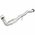 MagnaFlow direct-fit catalytic converter fits 2007-2008 Chevrolet Suburban 2500 6.0L and 2007-2008 GMC Yukon XL 2500 6.0L passenger side stainless steel CARB compliant OBDII 49641