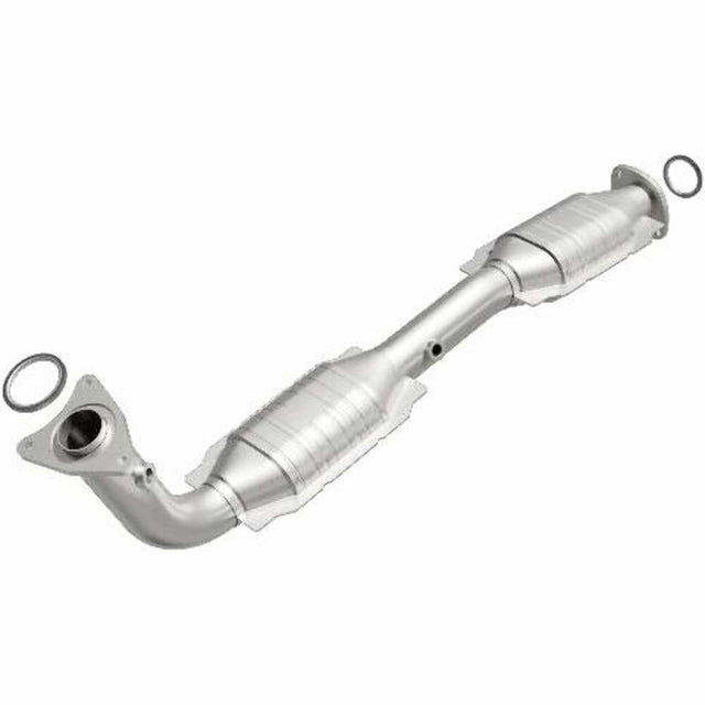 MagnaFlow direct-fit catalytic converter for 2007-2017 Toyota Tundra 5.7L passenger side stainless steel CARB compliant 93458