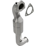 MagnaFlow direct-fit catalytic converter fits 2007-2015 Mini Cooper, 2011-2016 Mini Cooper Countryman, and more, this and 2007-2009 Cooper S turbo frt OE stainless steel CARB compl