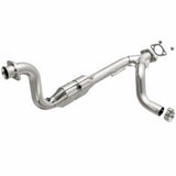 MagnaFlow direct-fit catalytic converter fits 2007-2009 Chrysler Aspen and Dodge Durango and 2007-2009 Durango 5.7 passenger side passenger side 5.7 inch inlet/outlet stainless ste