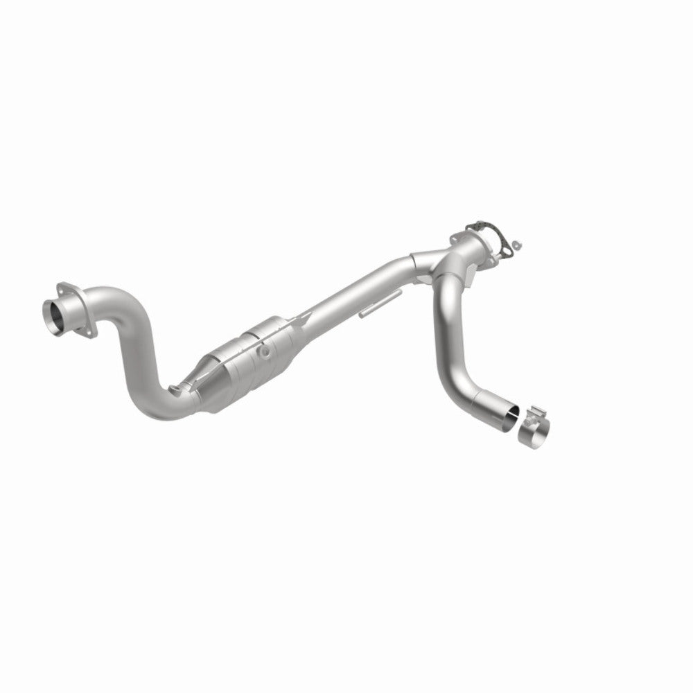 MagnaFlow direct-fit catalytic converter fits 2007-2009 Chrysler Aspen and Dodge Durango and 2007-2009 Durango 5.7 passenger side passenger side 5.7 inch inlet/outlet stainless ste