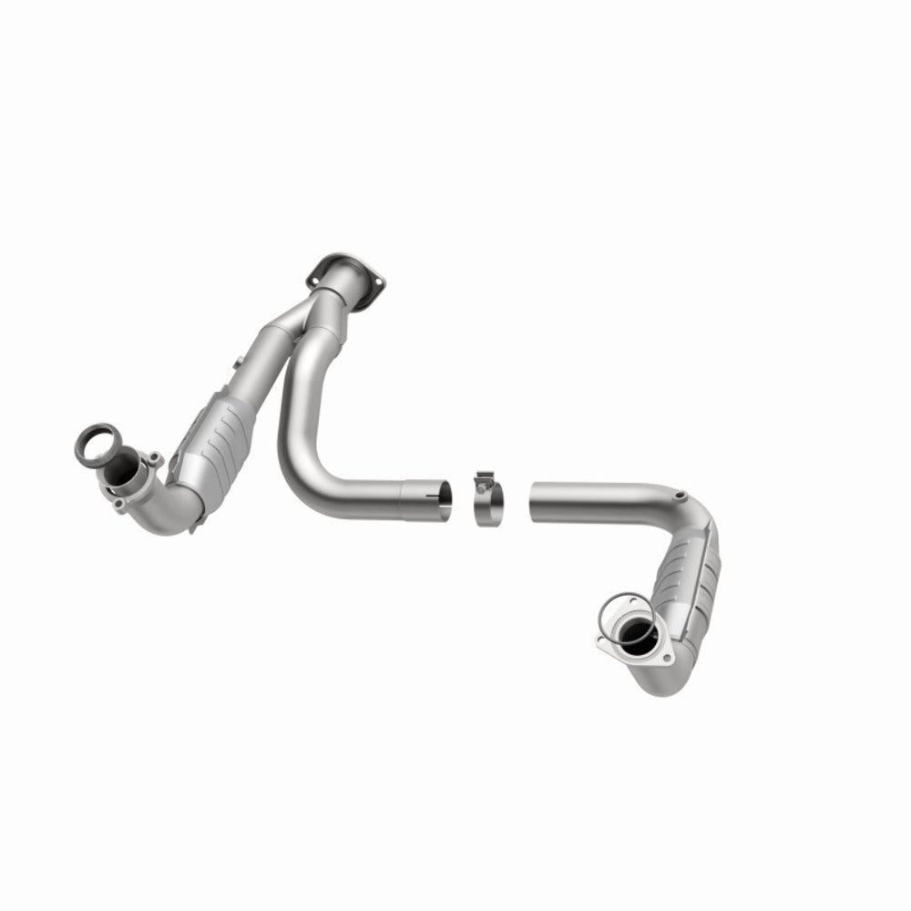 MagnaFlow direct-fit catalytic converter fits 2007-2009 Hum H2 6.0/6.2 stainless steel CARB compliant 49679