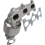 MagnaFlow direct-fit catalytic converter for 2007-2009 Hyundai Santa Fe 2.7L stainless steel CARB compliant OBDII 51634